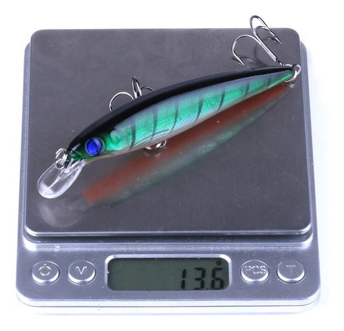 10 Curricán Minnow Láser 11 Cm 14 G De Pesca