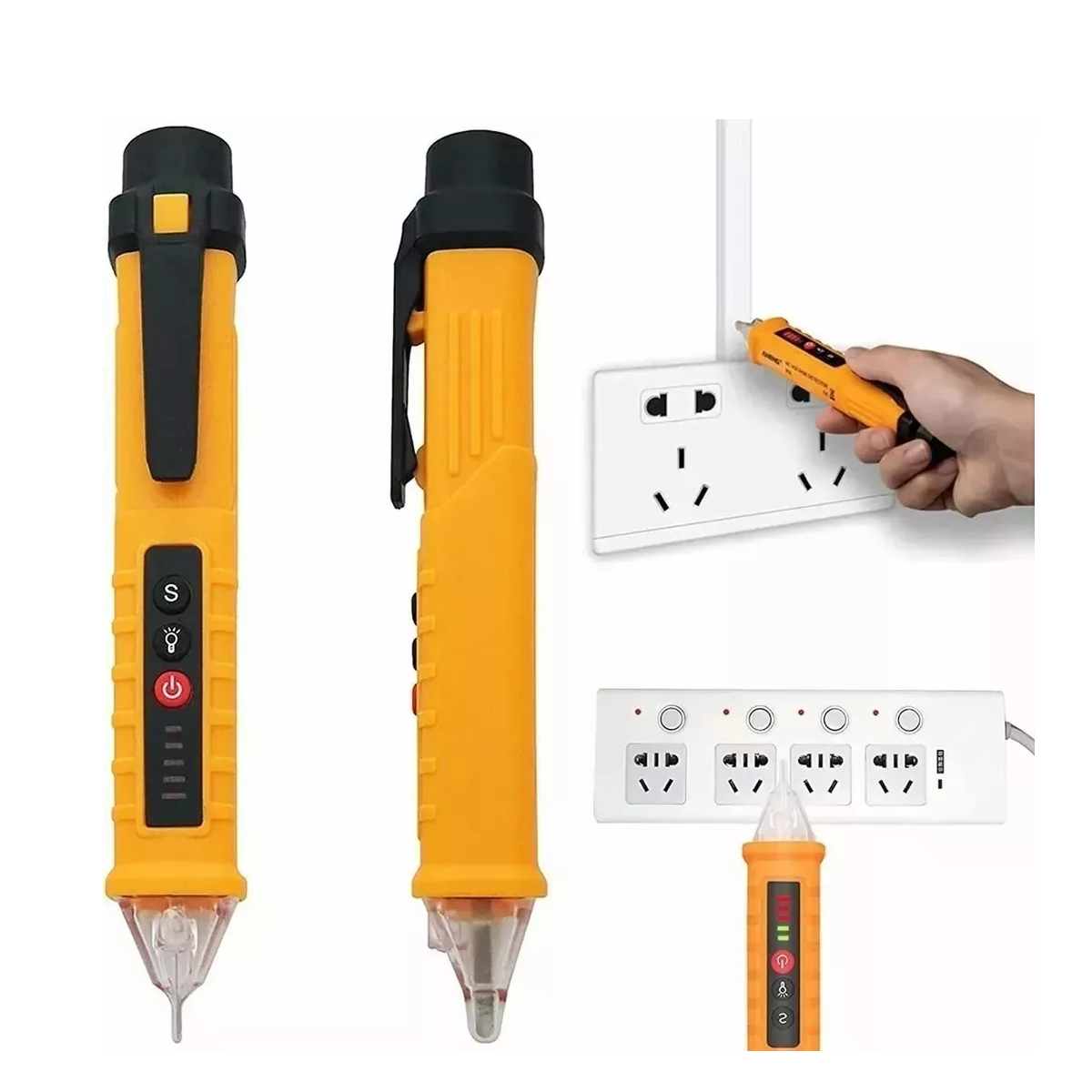 Lápiz Detector De Voltaje Probador De Corriente Ac12-1000v