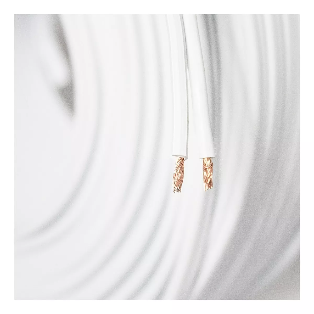 Cable dúplex POT18 1x2.5mm² blanco x 100m en rollo