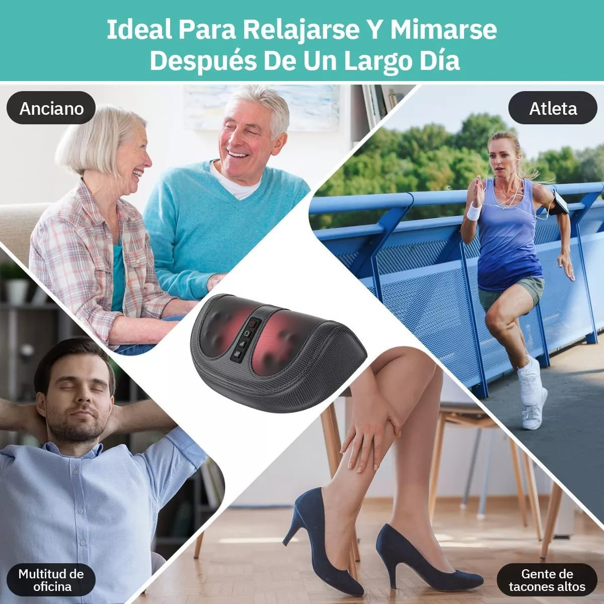 Masajeador Pies Masajeadores Electricos Pierna Brazo 