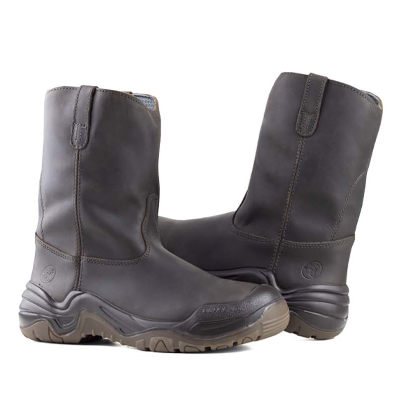 Botas Ropper Tipo Petrolera Para Trabajo Berrendo Dieléctrica 3160 Café Olivo
