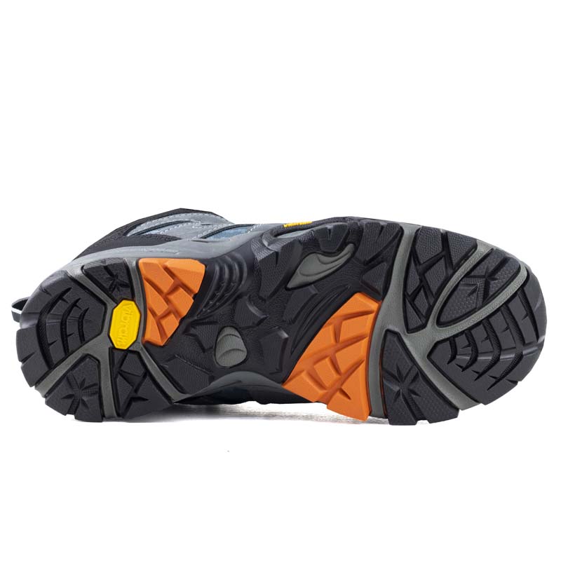 Bota Para Camping Hombre Berrendo Urbanas Outdoor 2016 Gris Azul