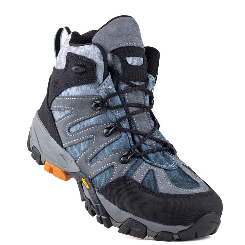 Bota Para Camping Hombre Berrendo Urbanas Outdoor 2016 Gris Azul