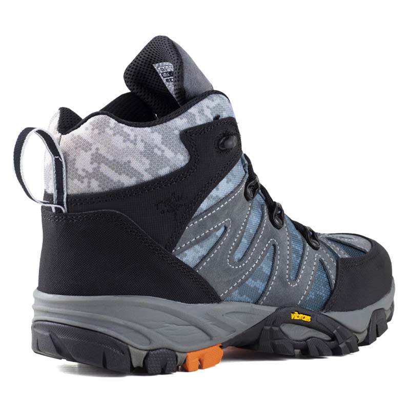 Bota Para Camping Hombre Berrendo Urbanas Outdoor 2016 Gris Azul