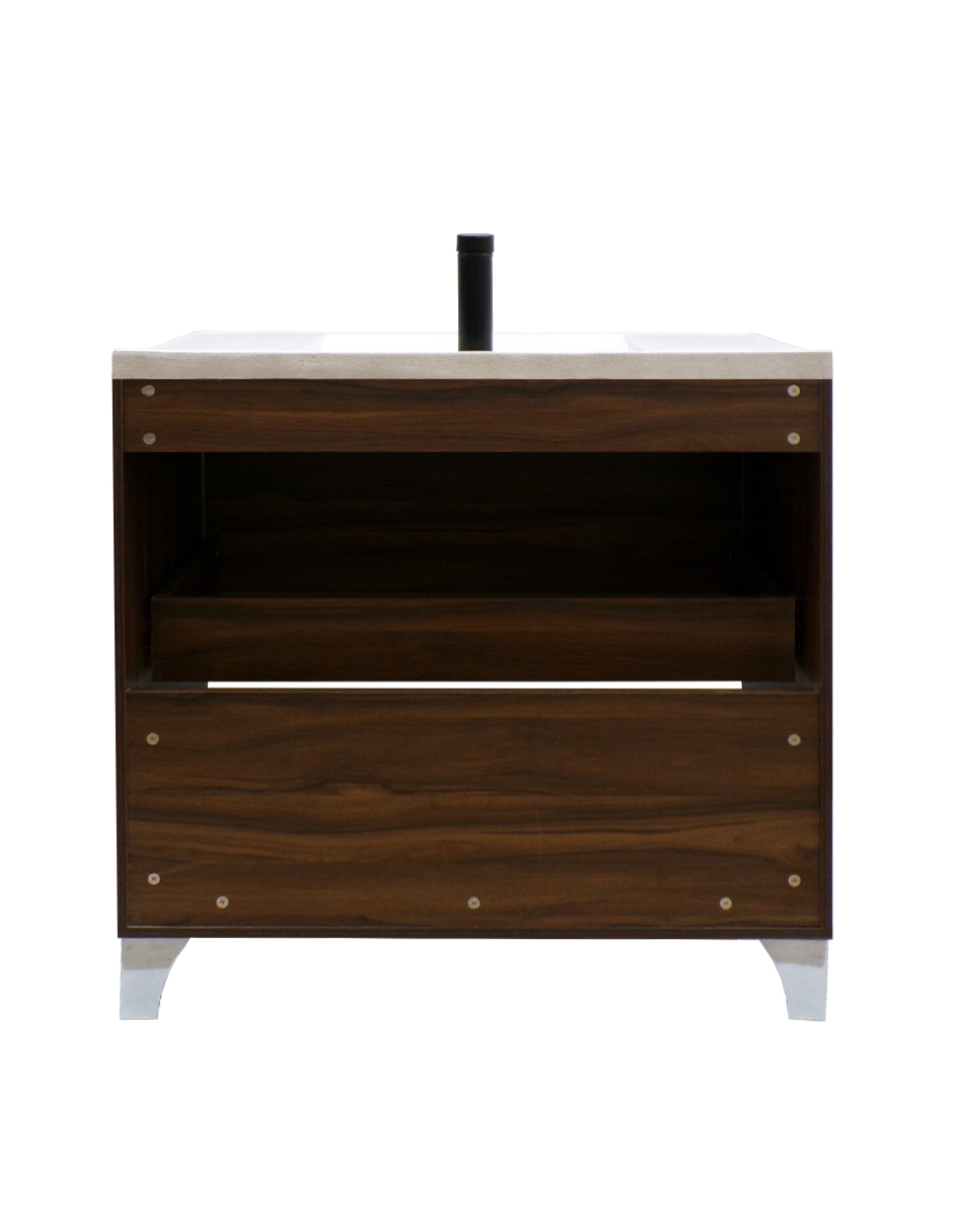 Gabinete De Baño Con Lavabo, Llave y Cajon Minimalista HIMALAYA