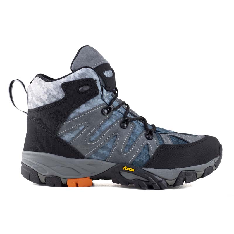 Bota Para Camping Hombre Berrendo Urbanas Outdoor 2016 Gris Azul