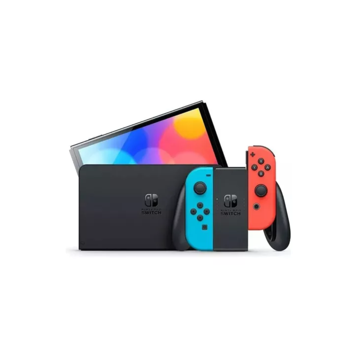 Nintendo Switch 64gb OLED Neon y Juego Mario Kart 8