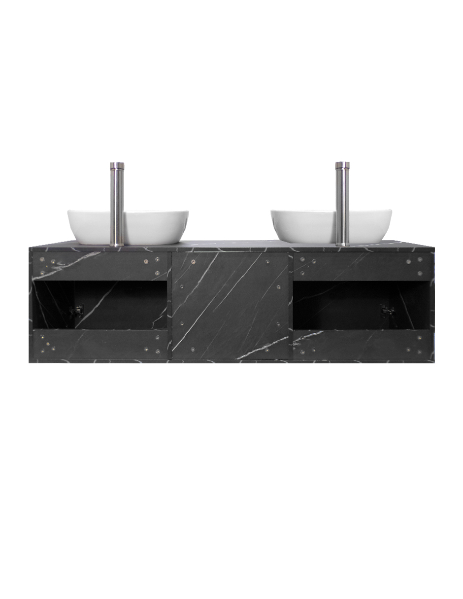 Gabinete De Baño Para Lavamanos Doble DARCY Minimalista