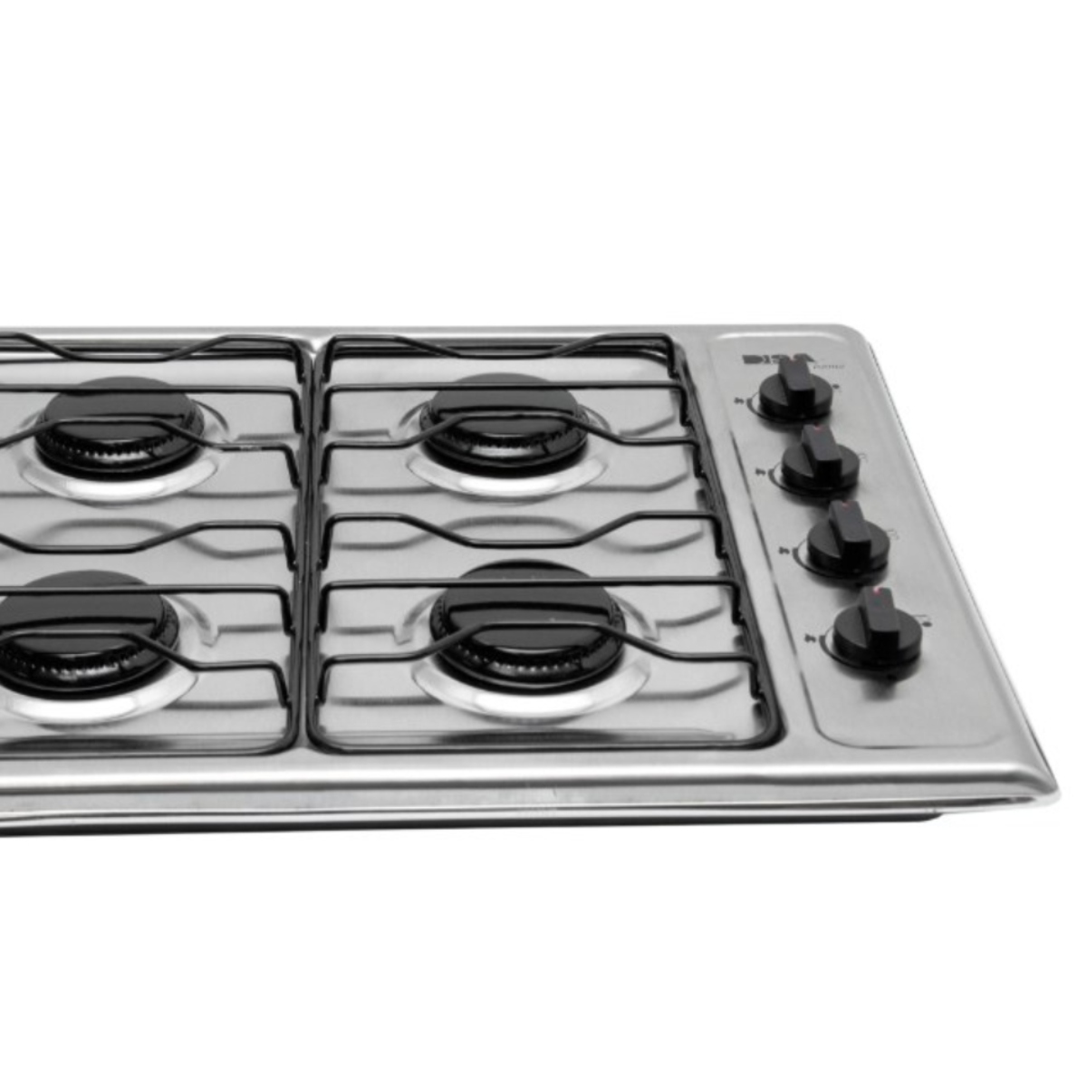 Parrilla de Empotre Disa 02-02-0-127 4 Quemadores Manual Acero Inox ENDY12