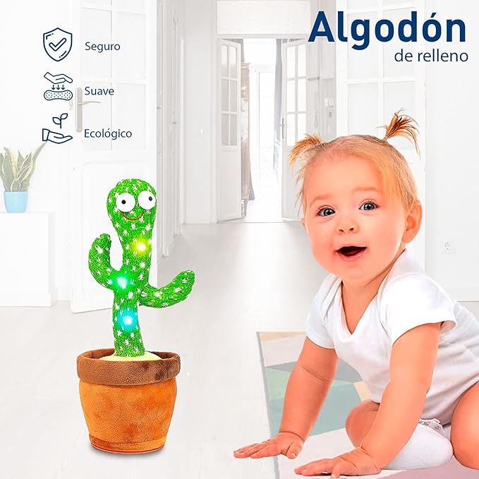 Cactus Bailarín que habla y repite Bluelander