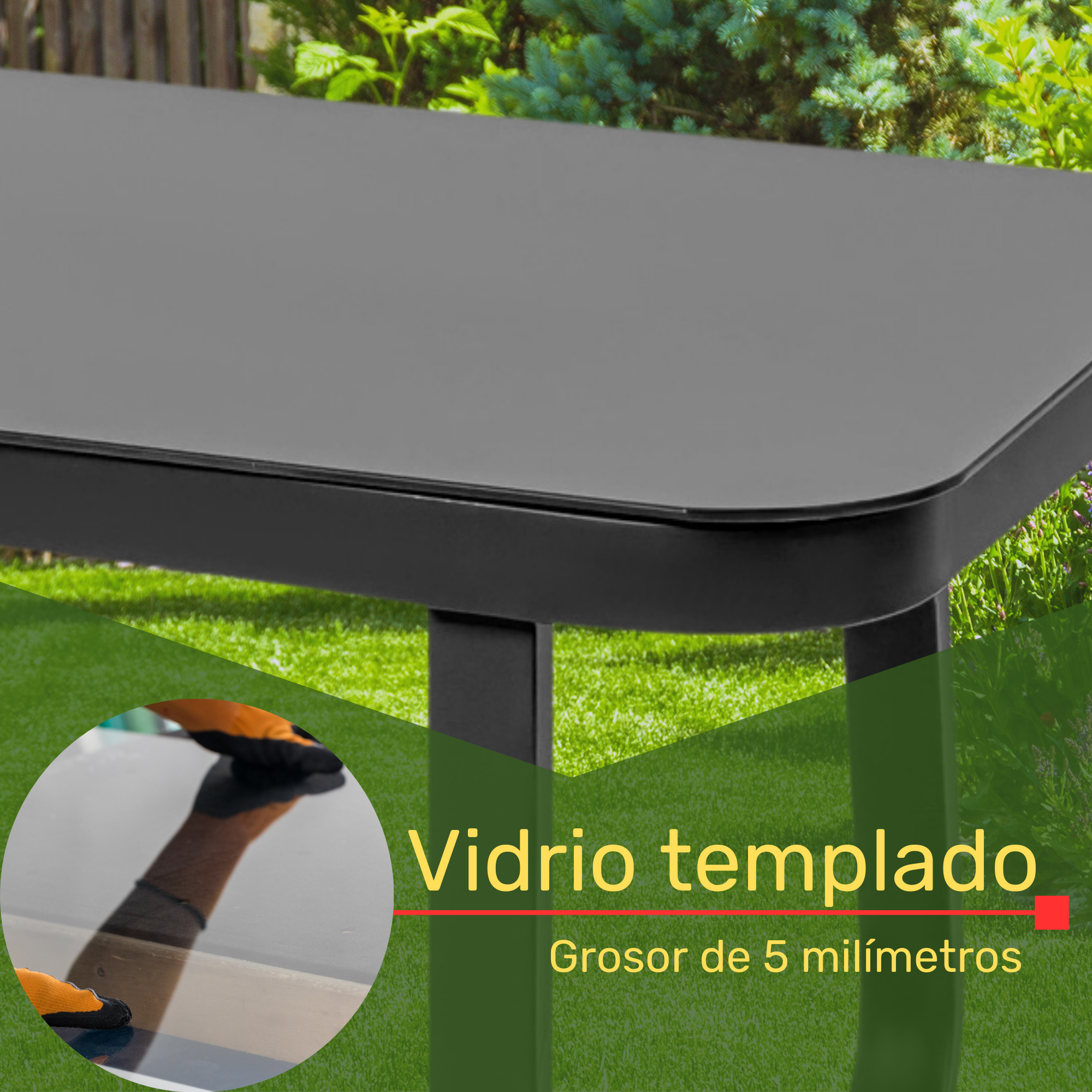 Sala Exterior Tipo Rattan Jardin Patio Terraza 4 Pz Gris.