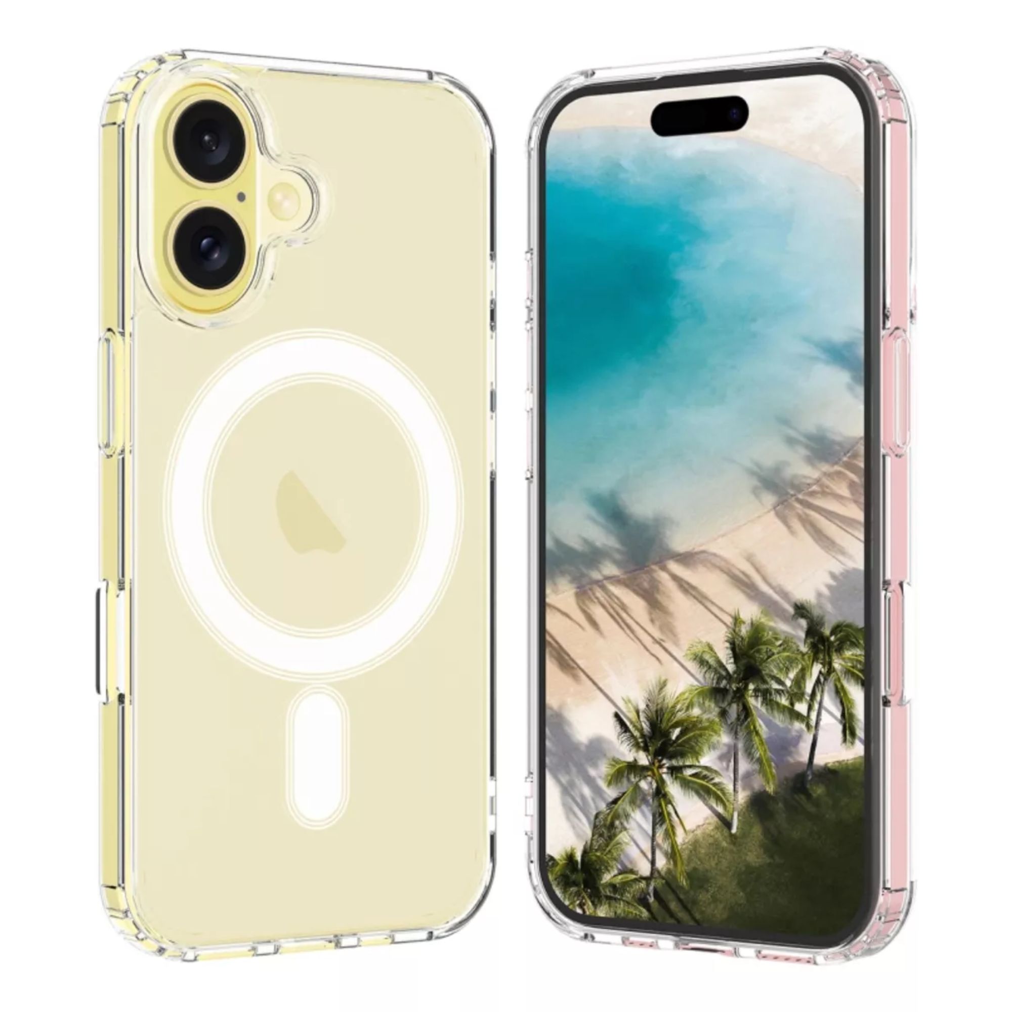 Funda Transparente Clear Case Color Para Iphone 16 pro max / Transparente
