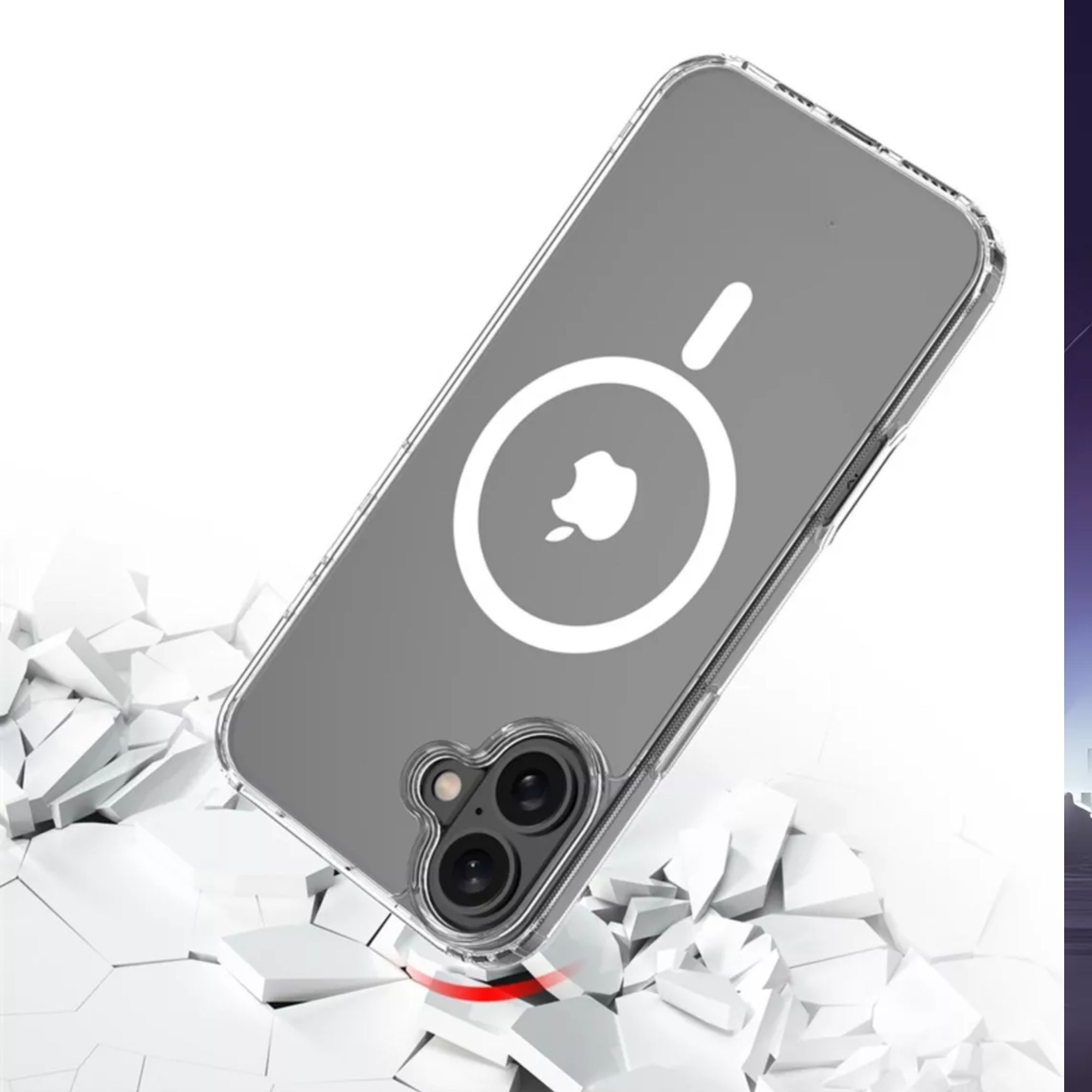 Funda Transparente Clear Case Color Para Iphone 16 pro max / Transparente