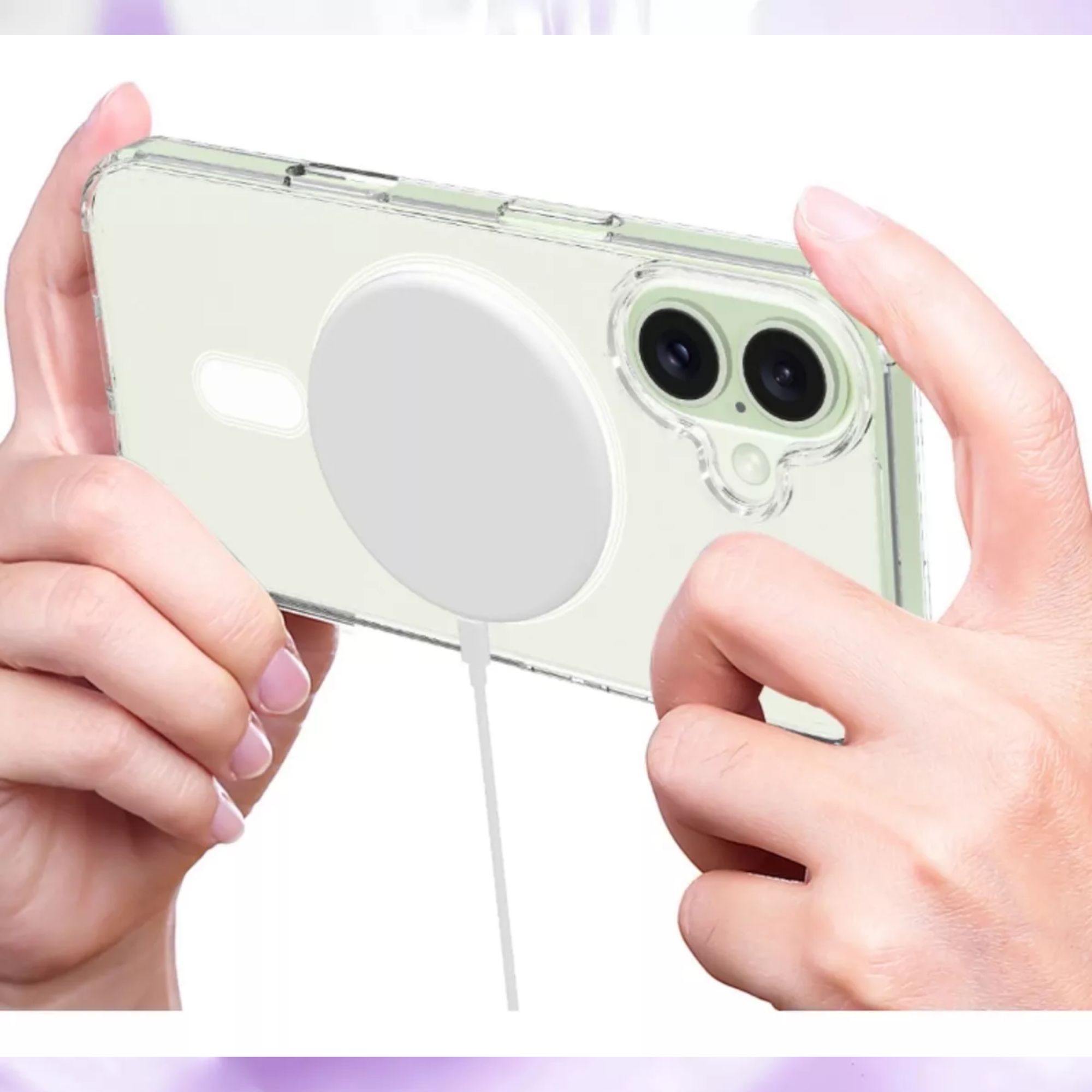 Funda Transparente Clear Case Color Para Iphone 16 pro max / Transparente