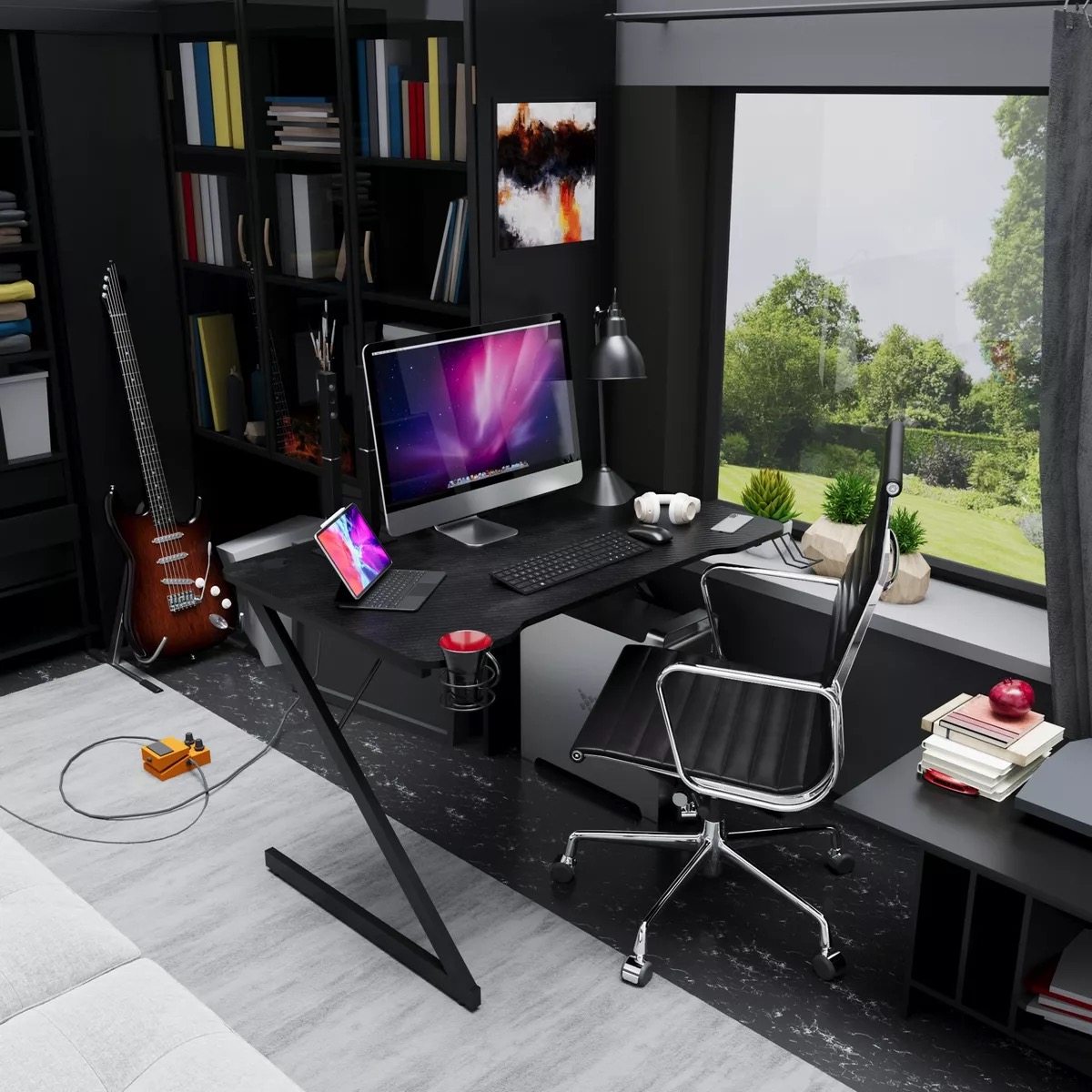 Escritorio Gamer Moderno Multifuncional Ergonómico Onehome