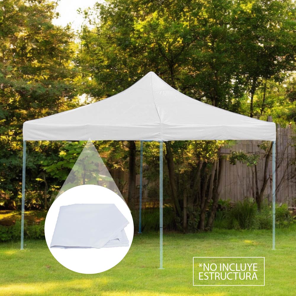 Lona 3x3 600D  Blanca