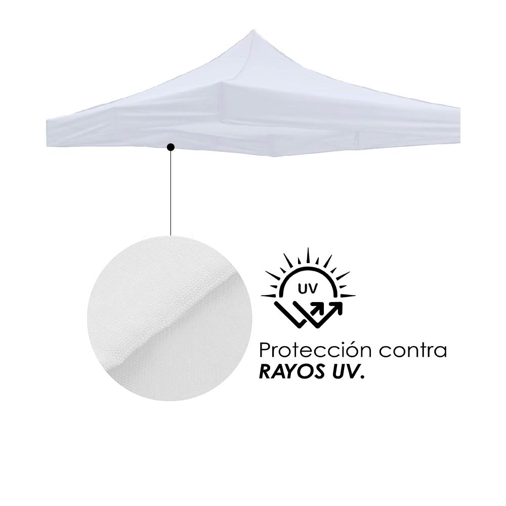 Lona 3x3 600D  Blanca