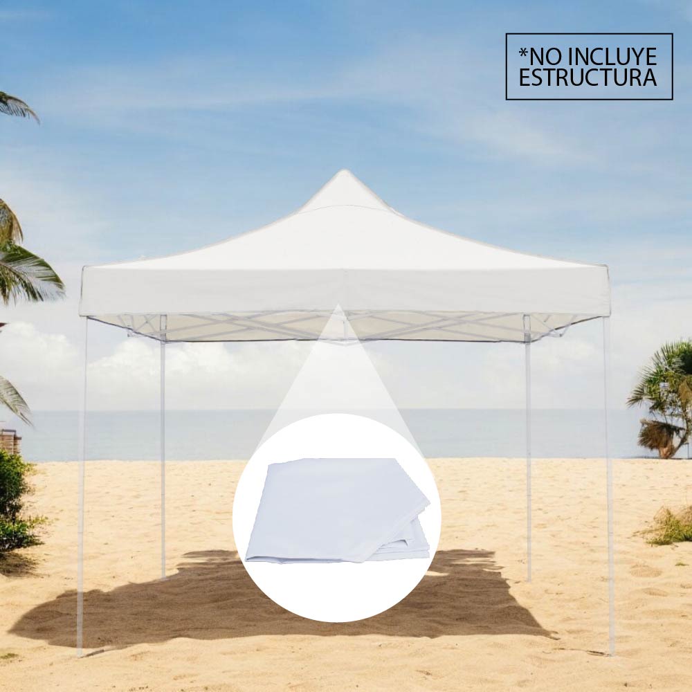 Lona 3x3 600D  Blanca