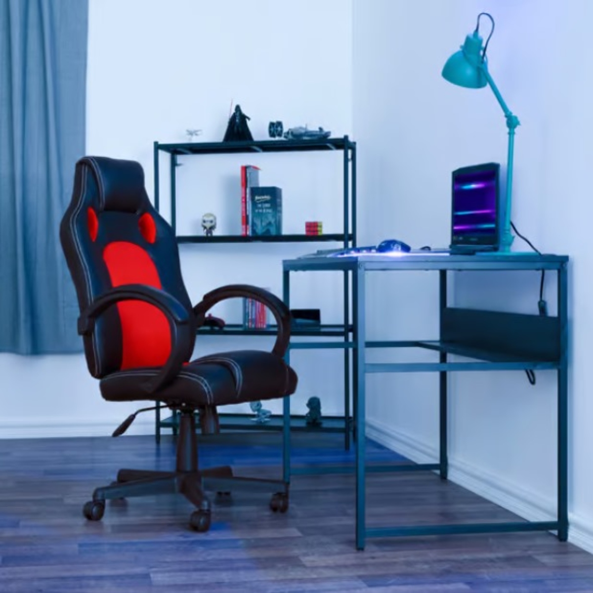 Silla Gamer Contra Roja