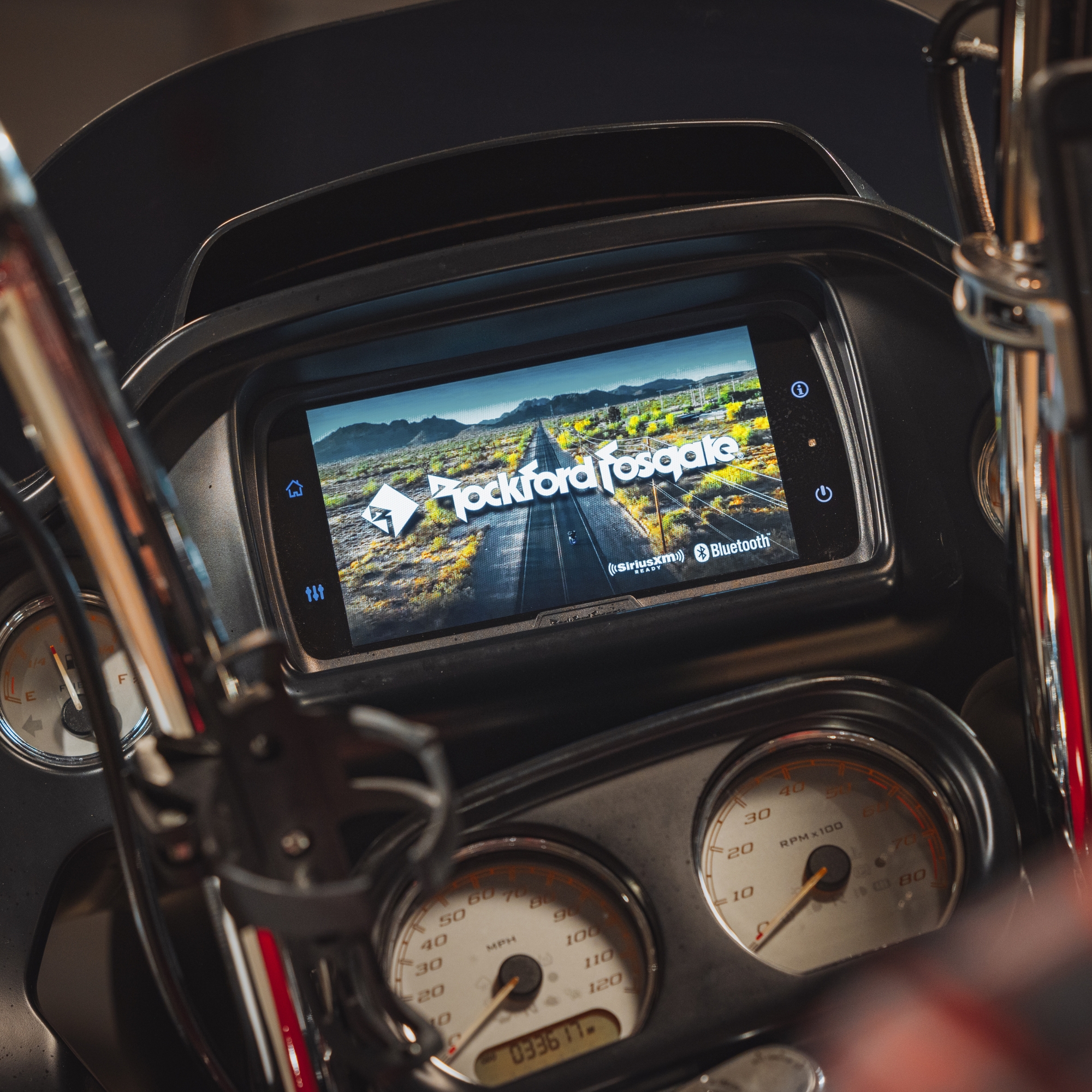 Estéreo con Pantalla Rockford Fosgate PMX-HD14 Harley-Davidson