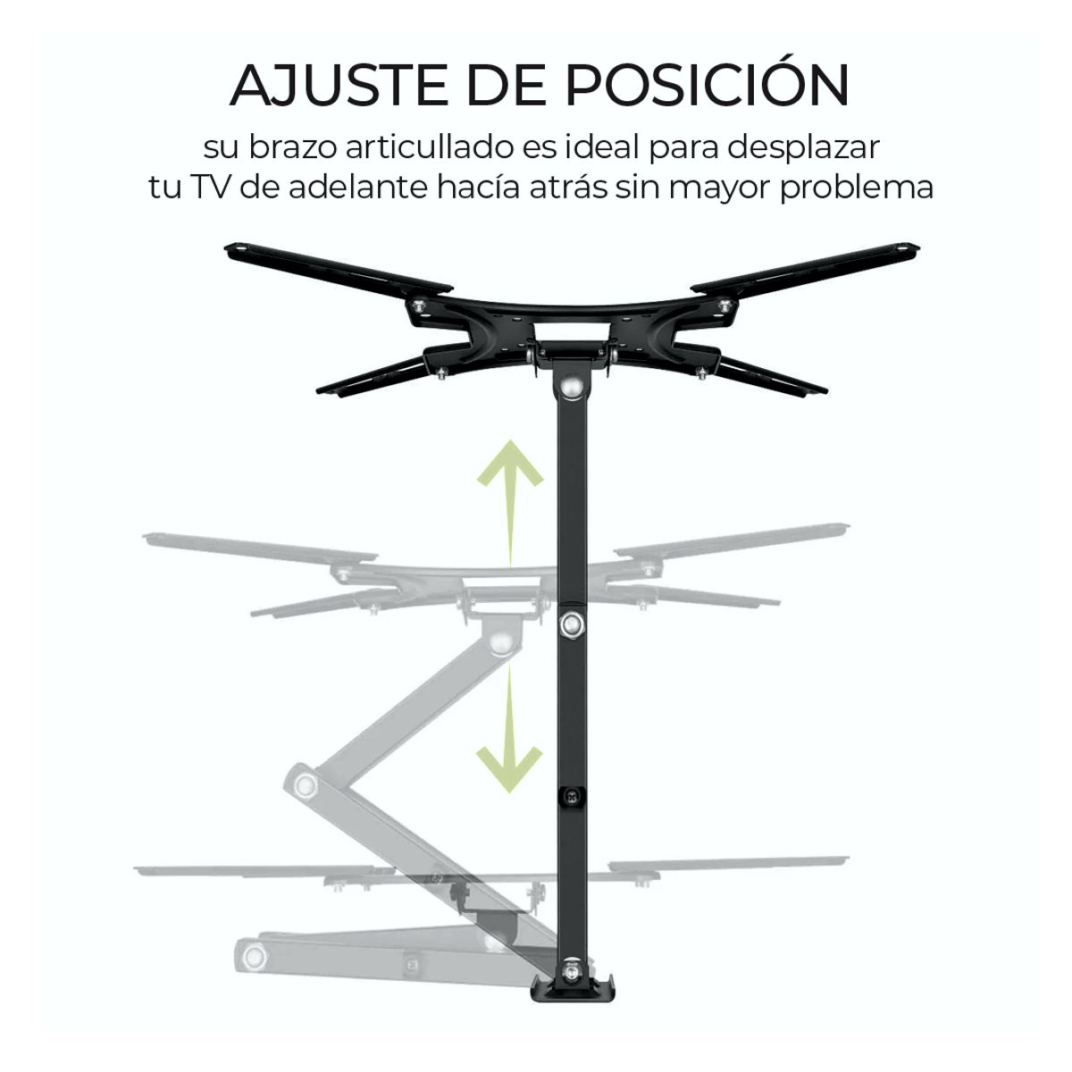 Soporte Articulado De Pared Para Pantalla de 32 a 55 Pulgadas VESA