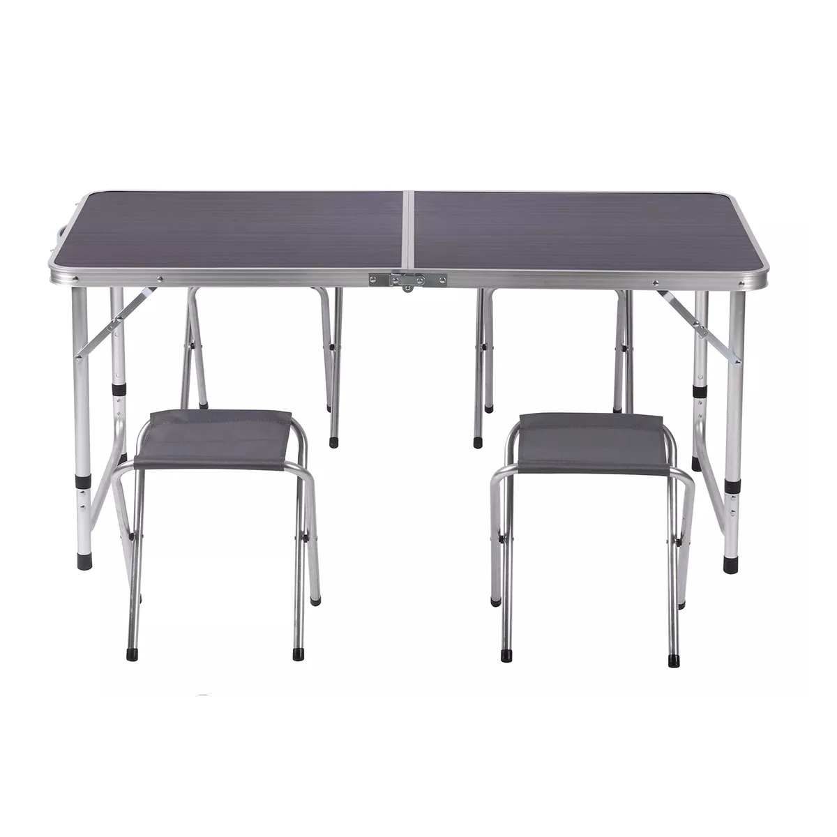 Mesa Plegable Portátil Con 4 Bancos Para Jardin Oxford