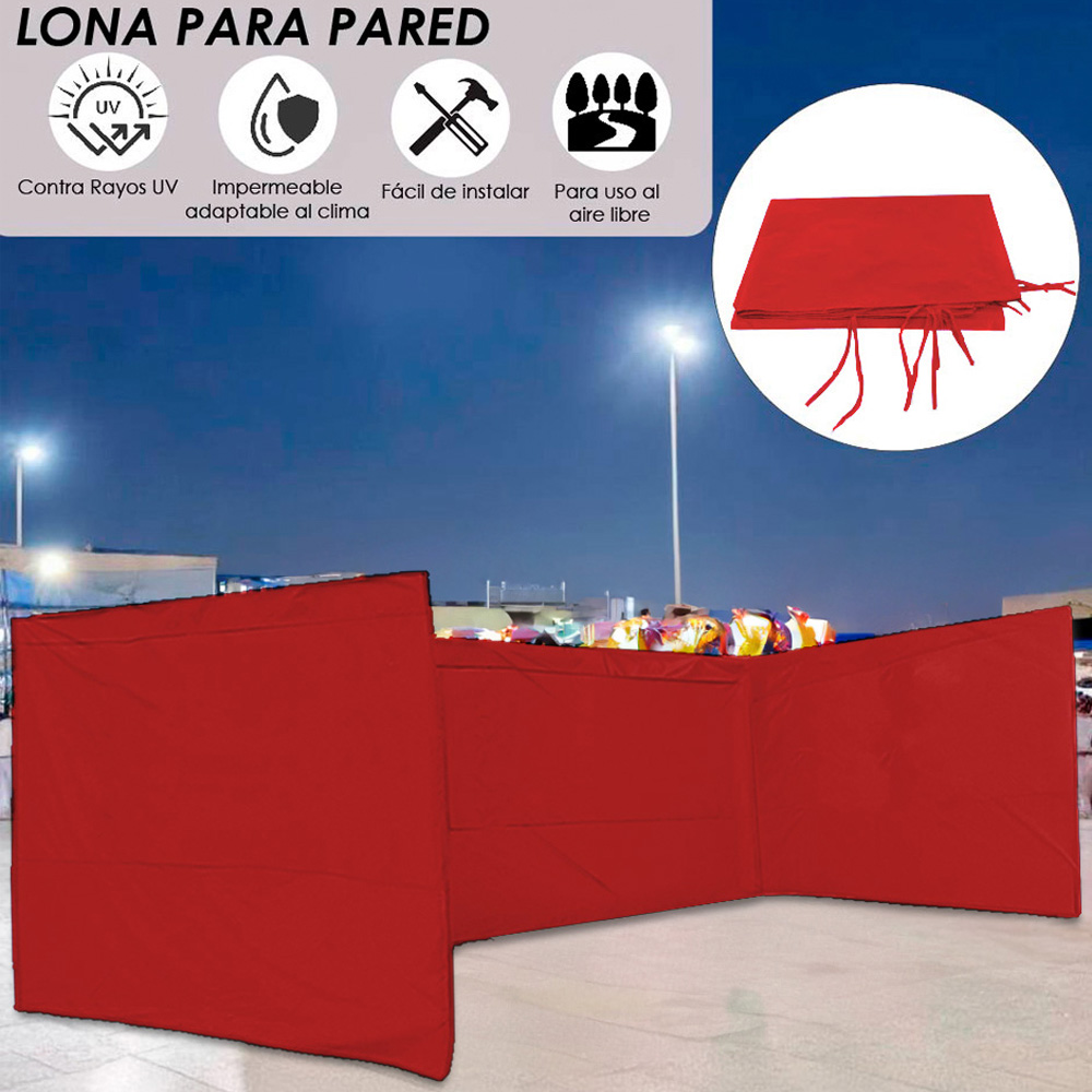 Paredes 3x6  Rojo