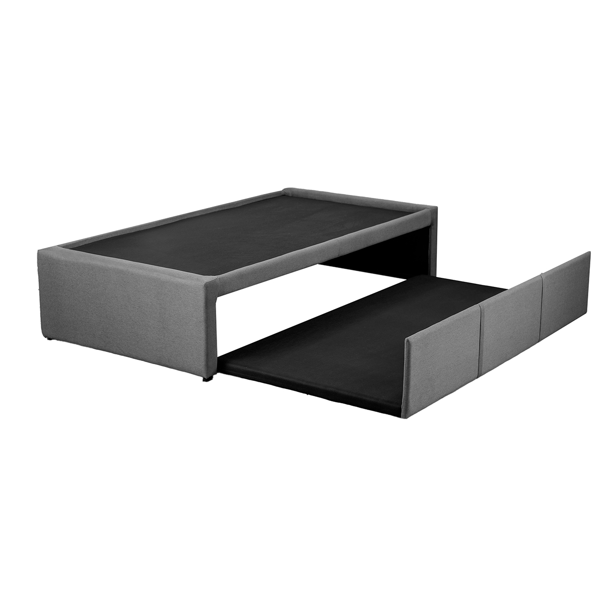 Colchón Individual Roomi Smile 2 Pack Más Cama Canguro Individual Gris