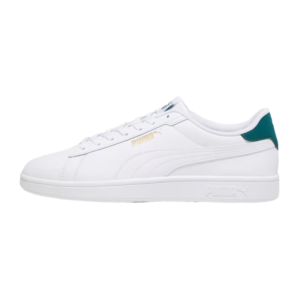 Tenis Puma Smash 3.0 L Blanco-Verde Unisex 390987 14