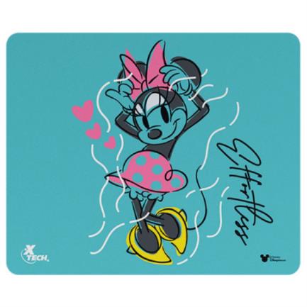 Mousepad XTech XTA-D100MM de Minnie Mouse Disney Superficie Clásica Base de Goma Antideslizante