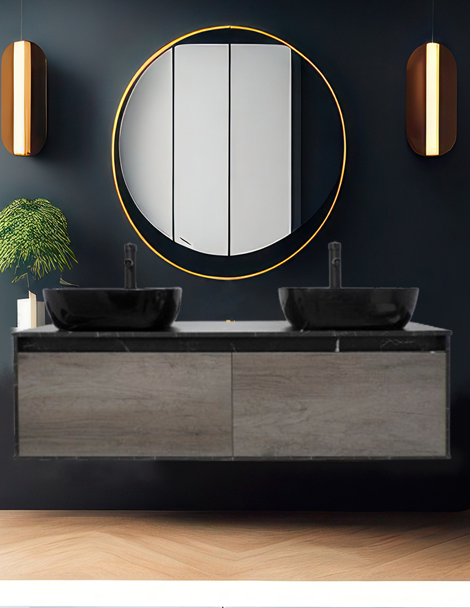 Gabinete De Baño ANTON Sin Lavamanos Minimalista 120 Cm