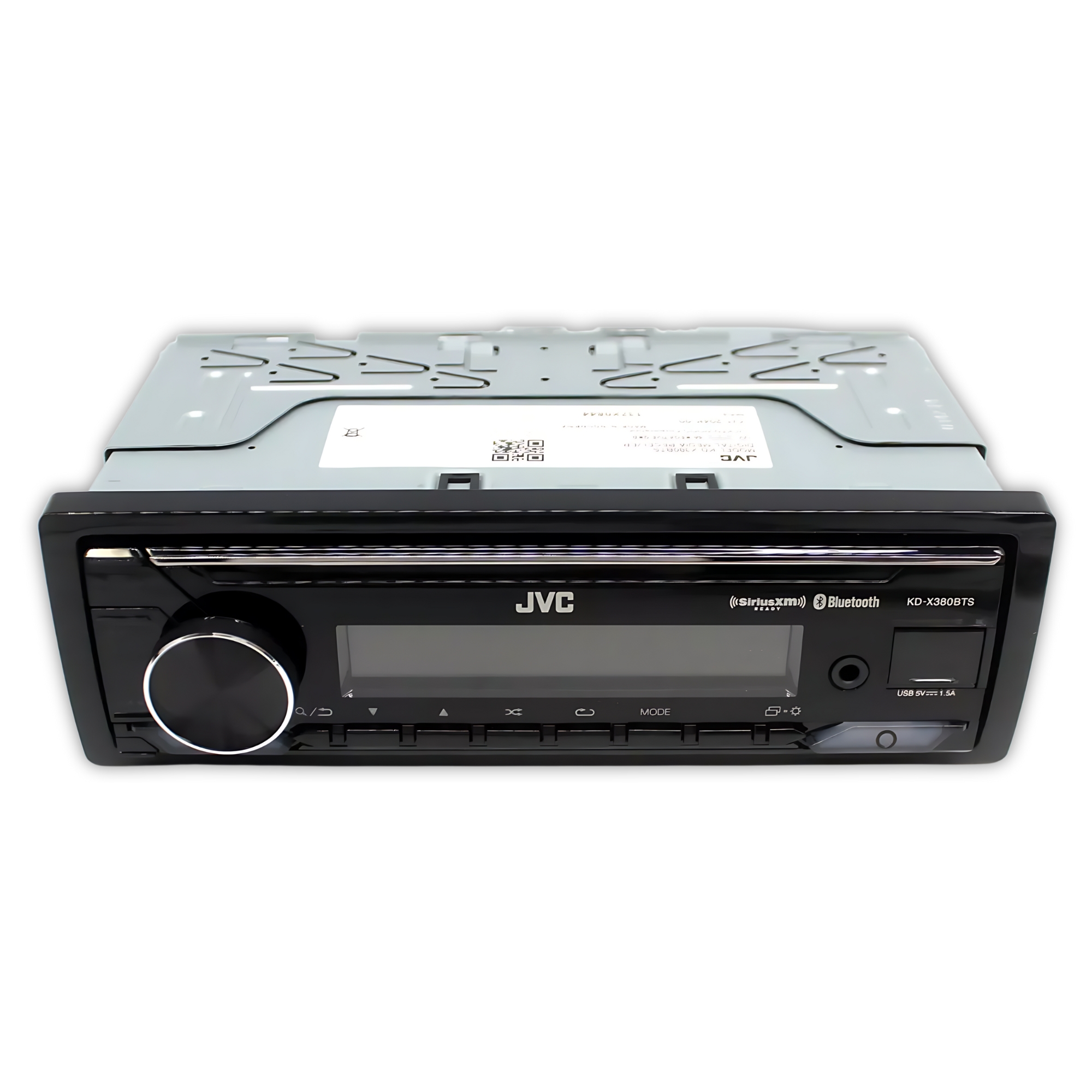 Autoestereo JVC KD-X380BTS Alexa USB y Bluetooth