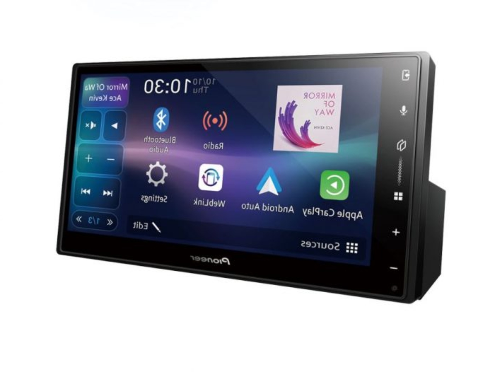 Autoestéreo Pioneer DMH-A5650BT 6.8” Medios Digitales Bluetooth ALBY3