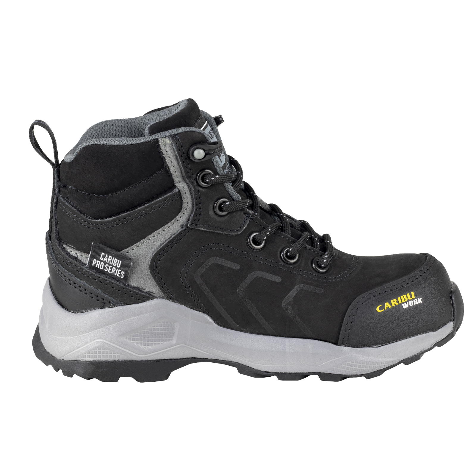 Bota Seguridad Casquillo De Mujer Caribu (PP) 349d Negro Gris