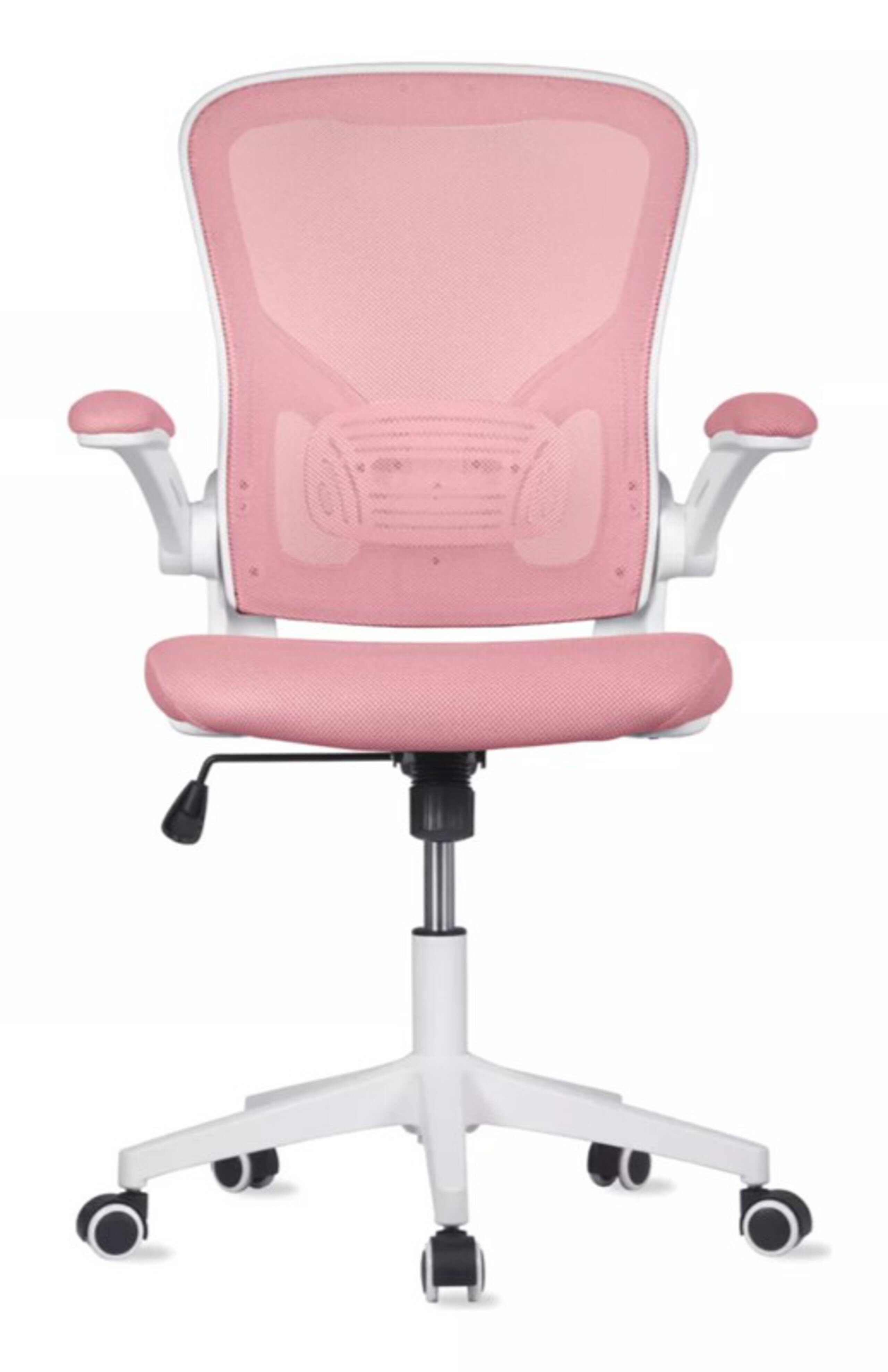 Silla Oficina Cosmo, Ejecutiva De Escritorio Ergonómica Color Rosa