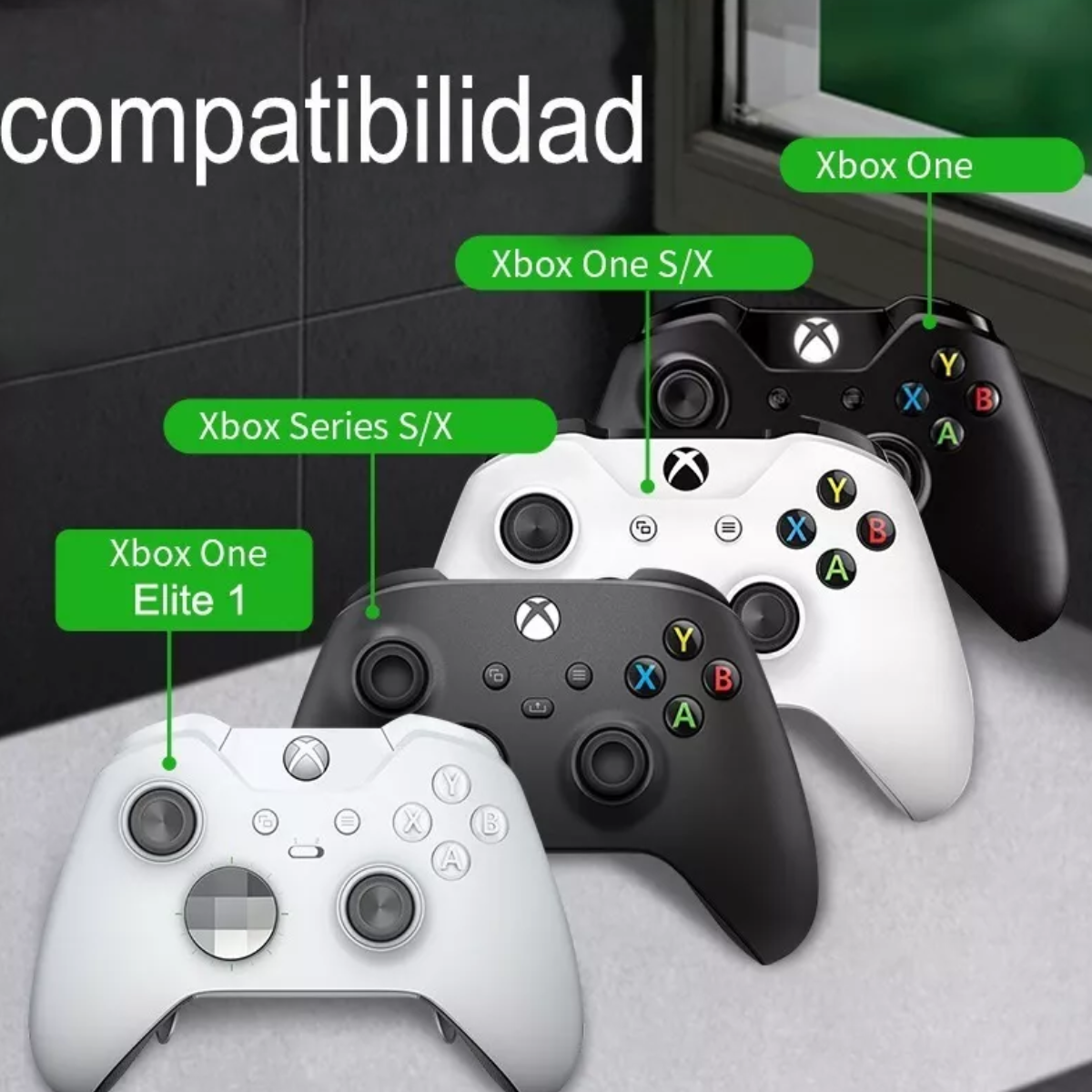 Cargador Para Xbox One Y Xbox Series Con 4 Baterías 1100mah