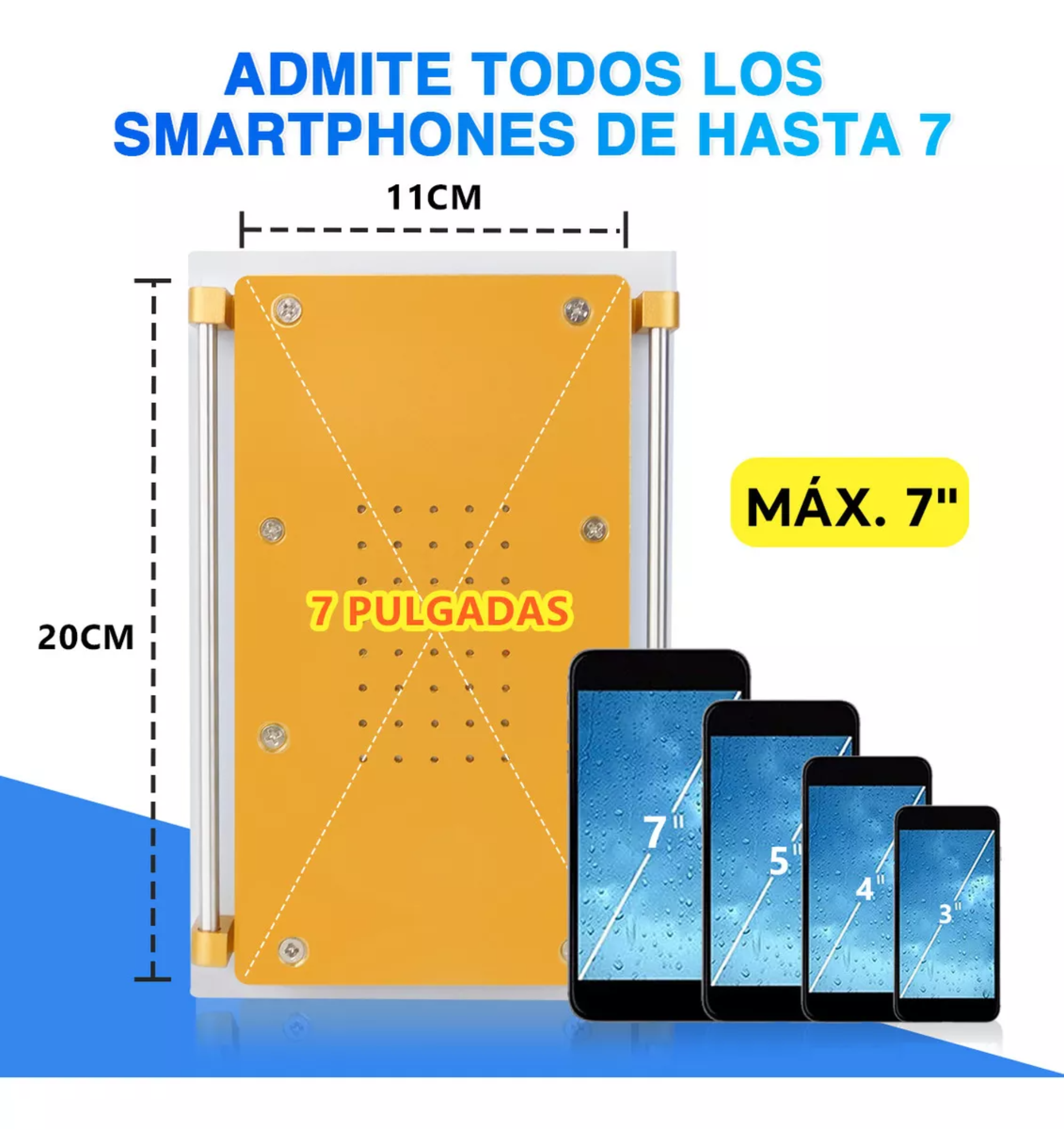 Separador De Pantalla Lcd De Teléfono Móvil Succión De Vacío Bowoshen Separadoras de Displays De 7 Pulgadas