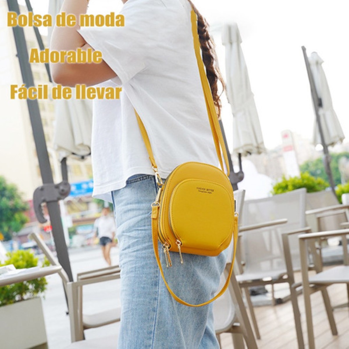 Bolsa De Hombro Redonda Para Mujer Bolso De Mujer Rosa