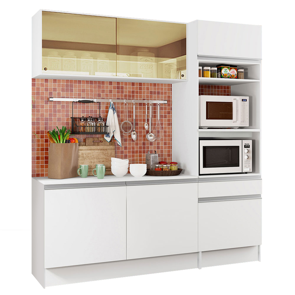 Cocina Integral Completa Modular Madesa Diamante Pop BB