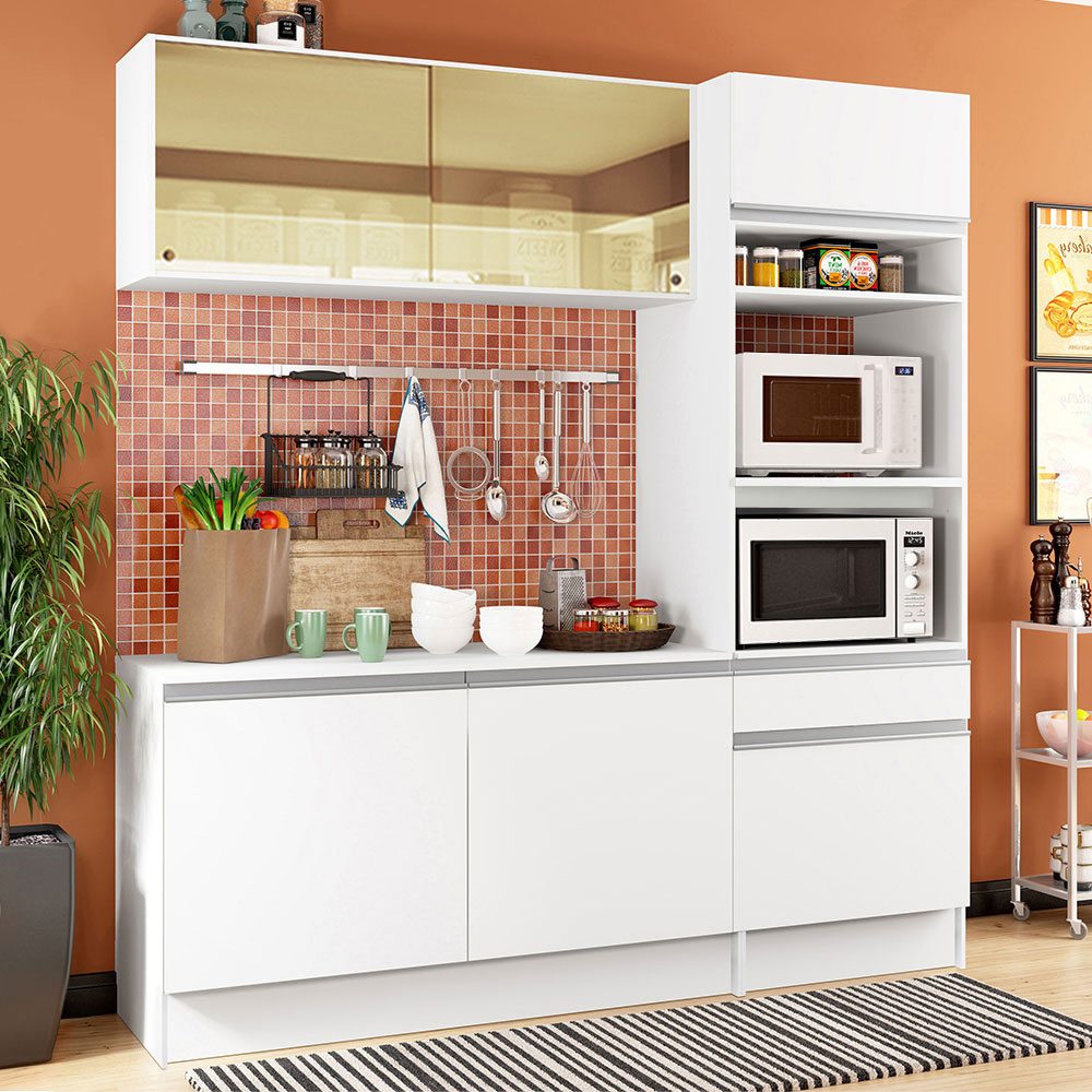 Cocina Integral Completa Modular Madesa Diamante Pop BB