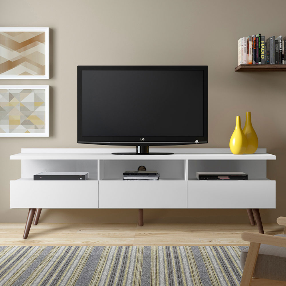 Mueble Mesa Para Tv Rack Londres Madesa 65'' BB