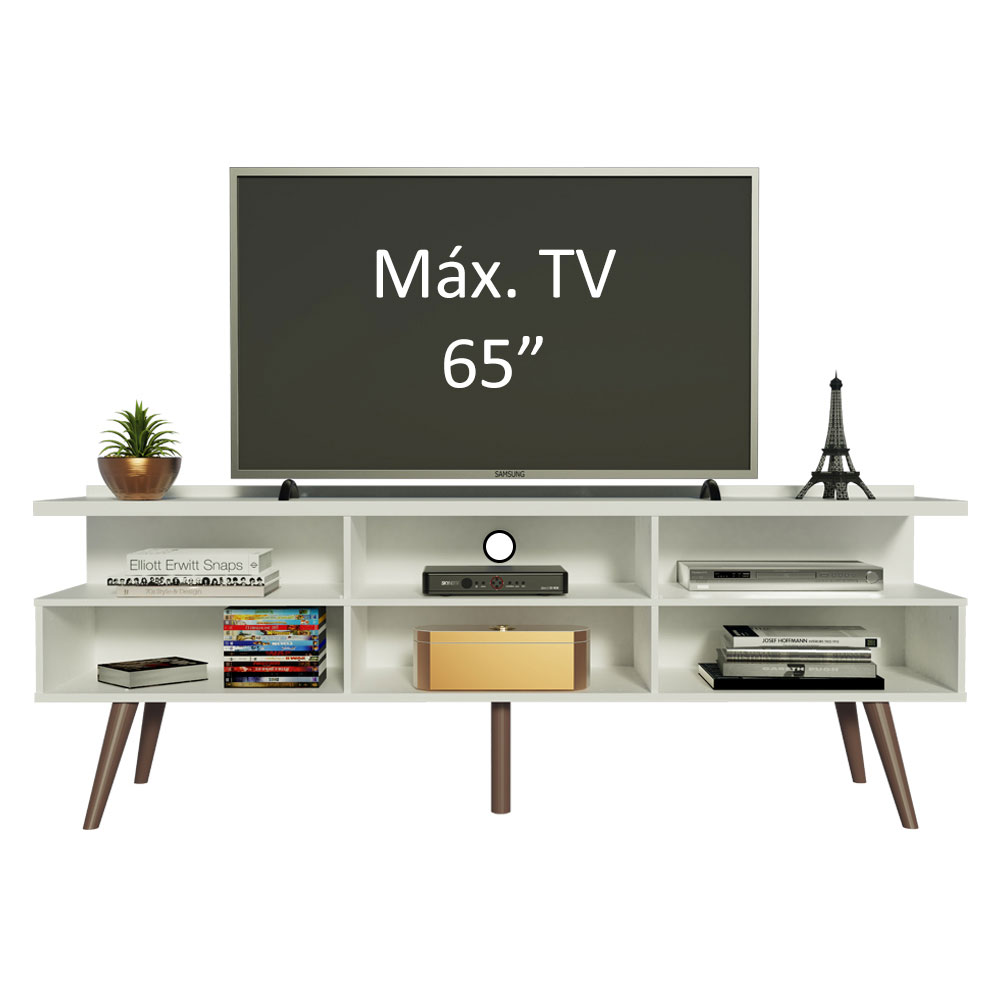 Mueble Mesa Para Tv Rack Londres Madesa 65'' BB