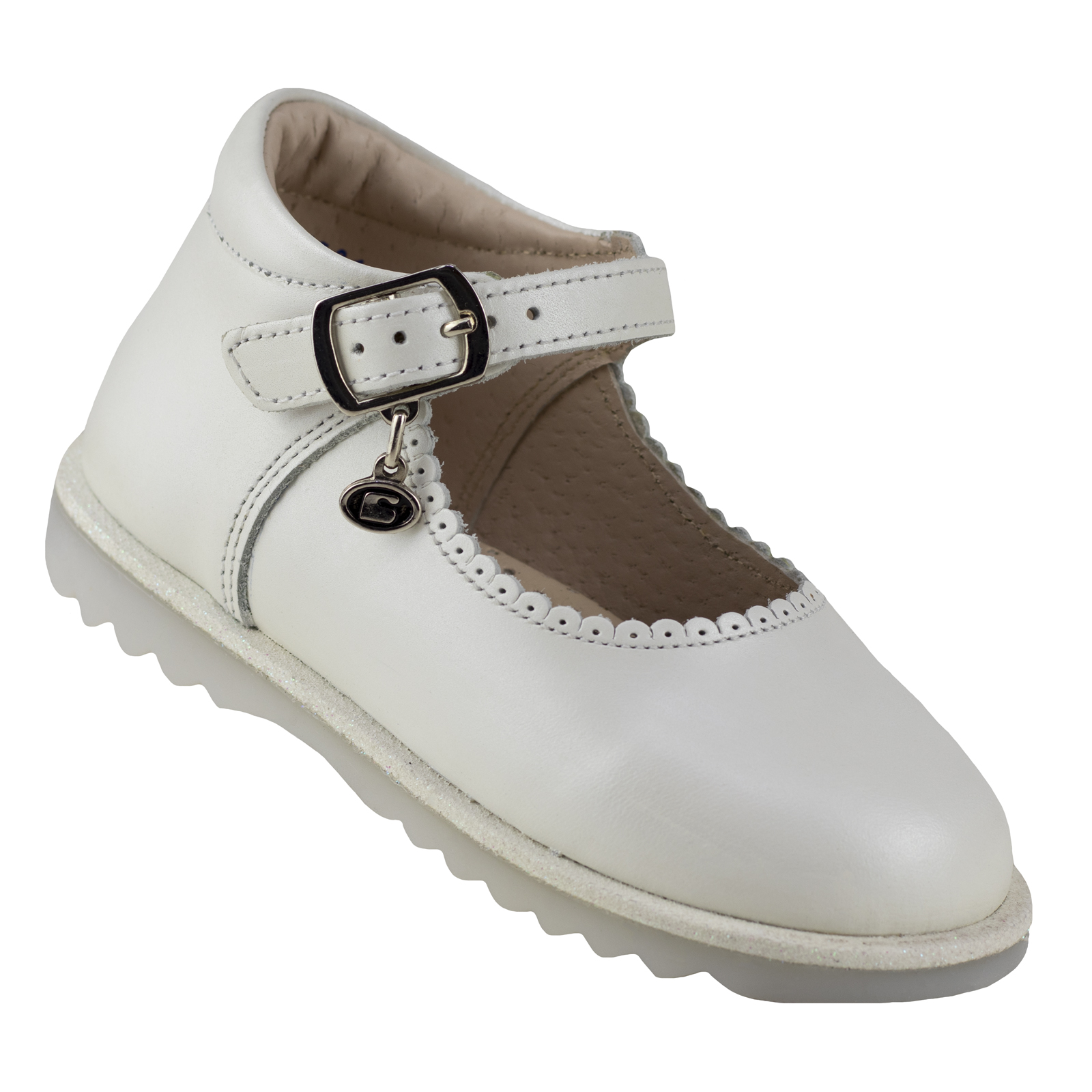 Bota De Niña Bebe Coqueta Piel Confort 181501Y Perla