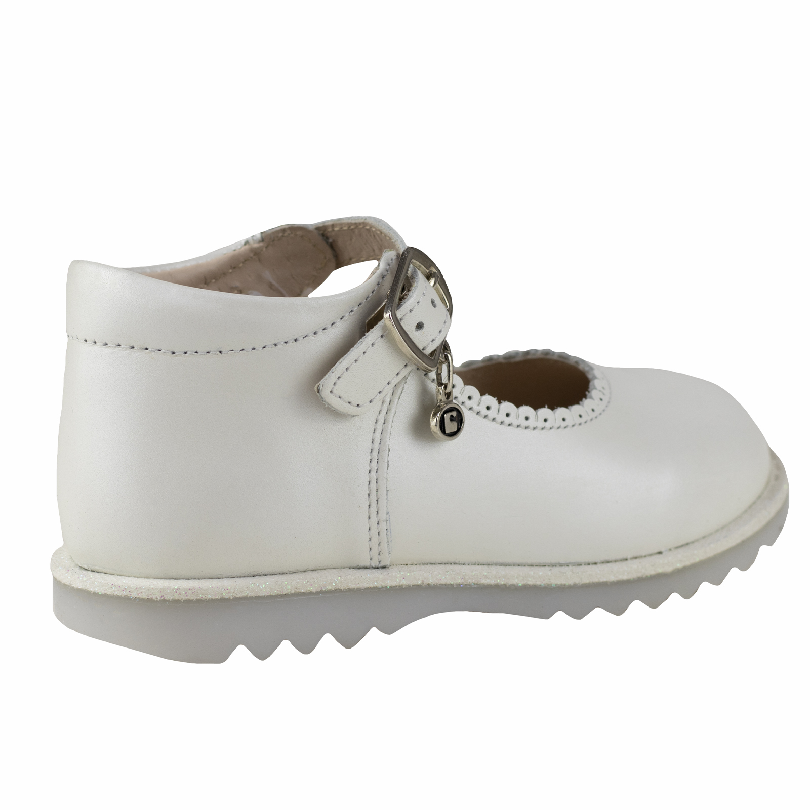Bota De Niña Bebe Coqueta Piel Confort 181501Y Perla