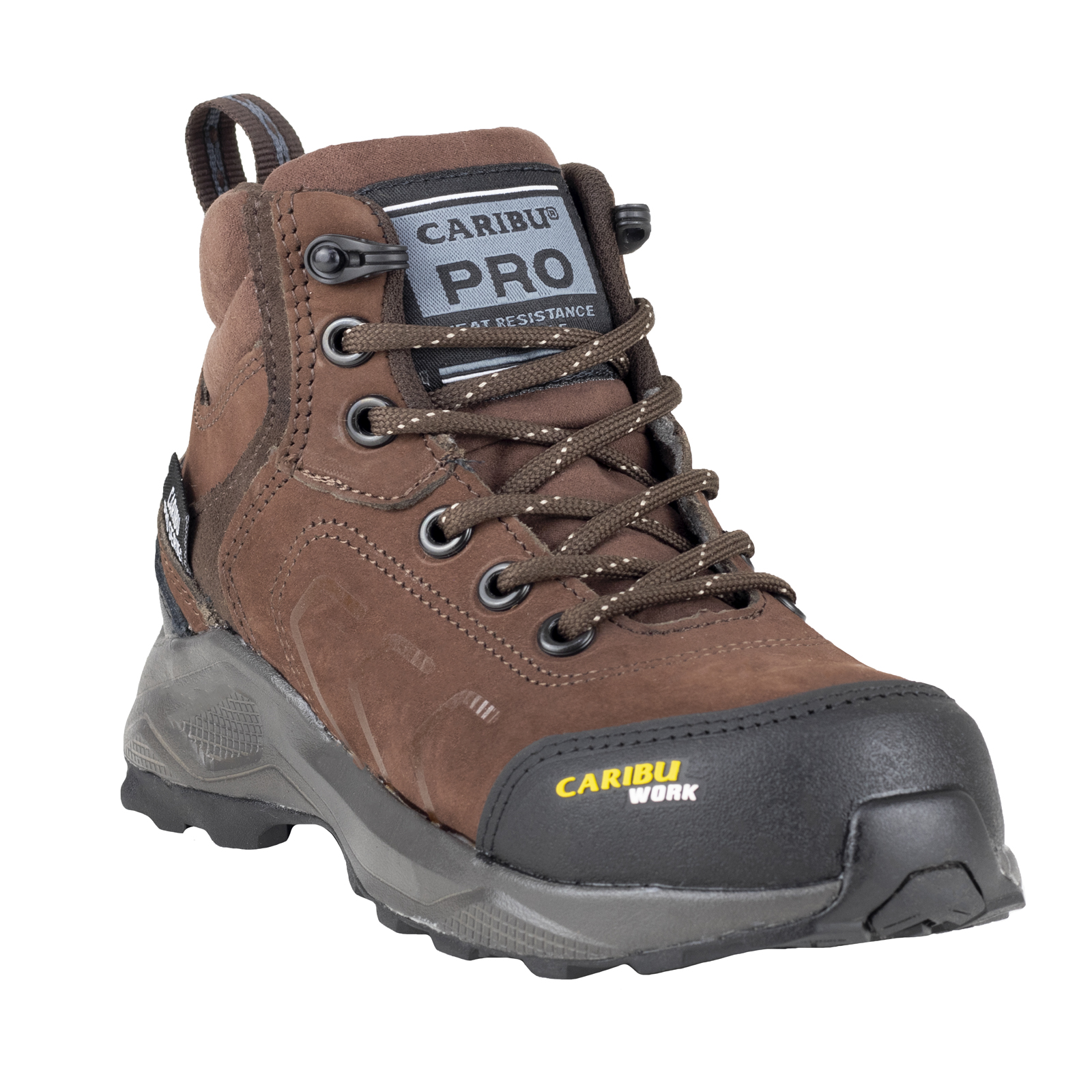 Bota Industrial Seguridad Mujer Casquillo (PP) 349d Caribu Café