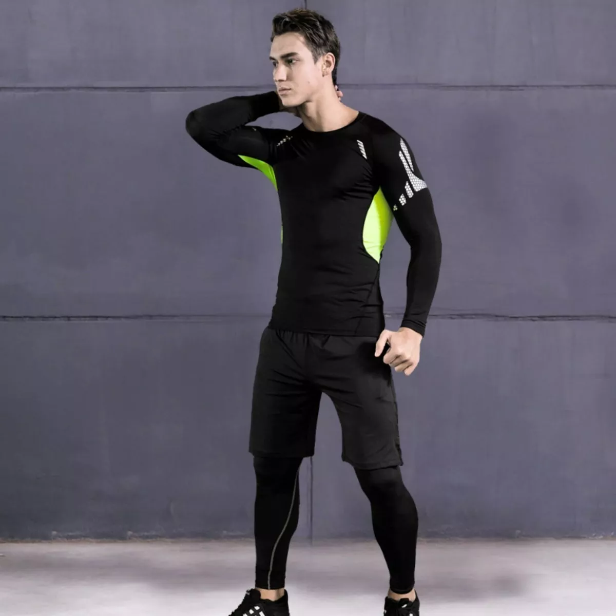 Conjunto De Entrenamiento Deportivo Para Hombre, 3 Piezas