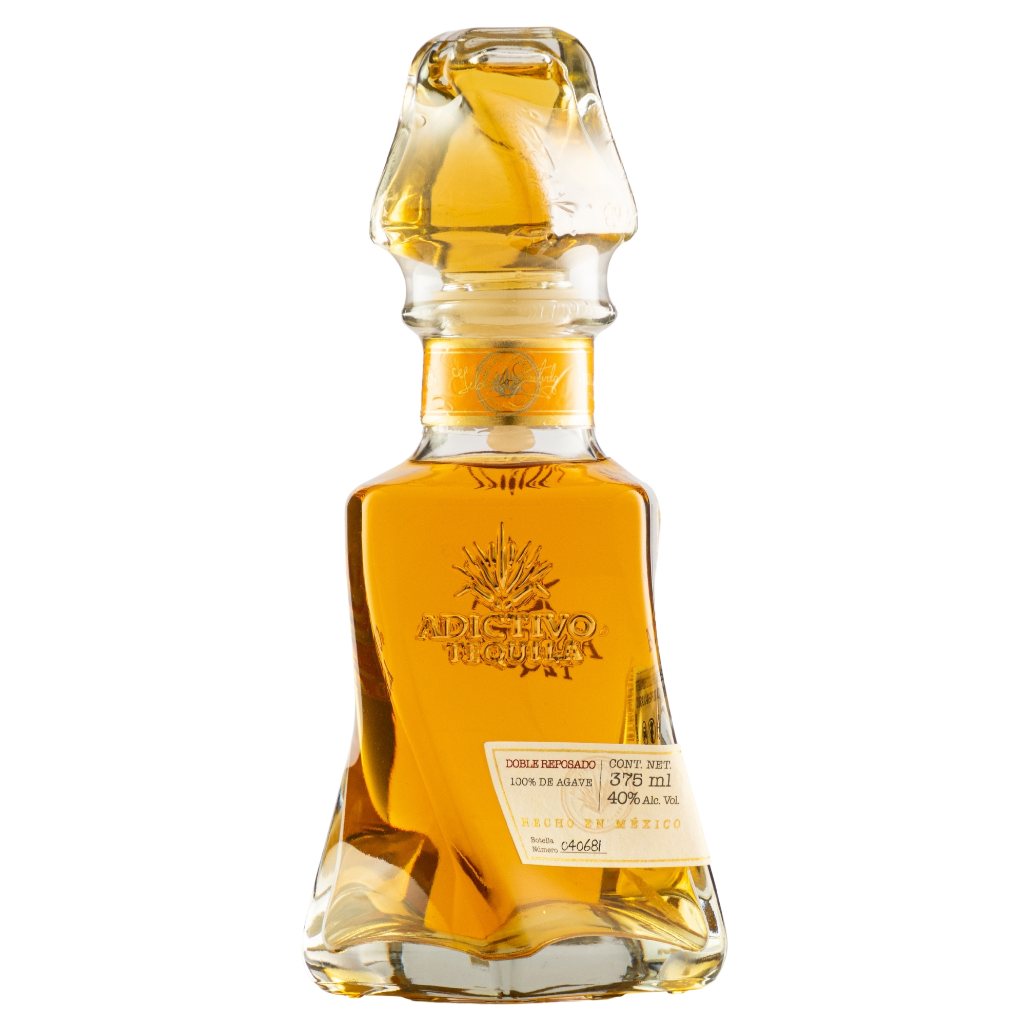 Tequila Adictivo Doble Reposado 100% Agave 375 Ml