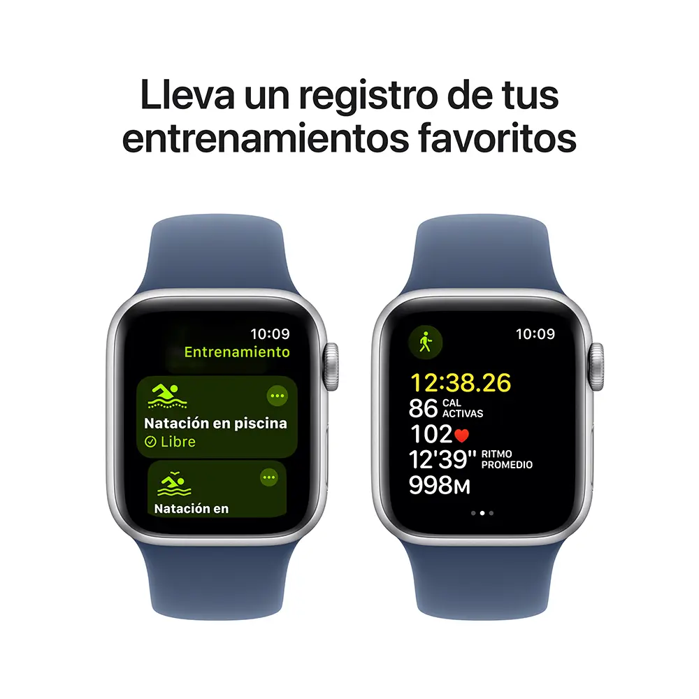Apple Watch SE 2 Gps 44 Mm Correa M/L - Plata
