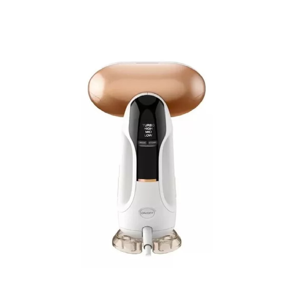 Vaporizador De Prendas Placha Vapor Turbo Planchado Ropa Dorado/Blanco