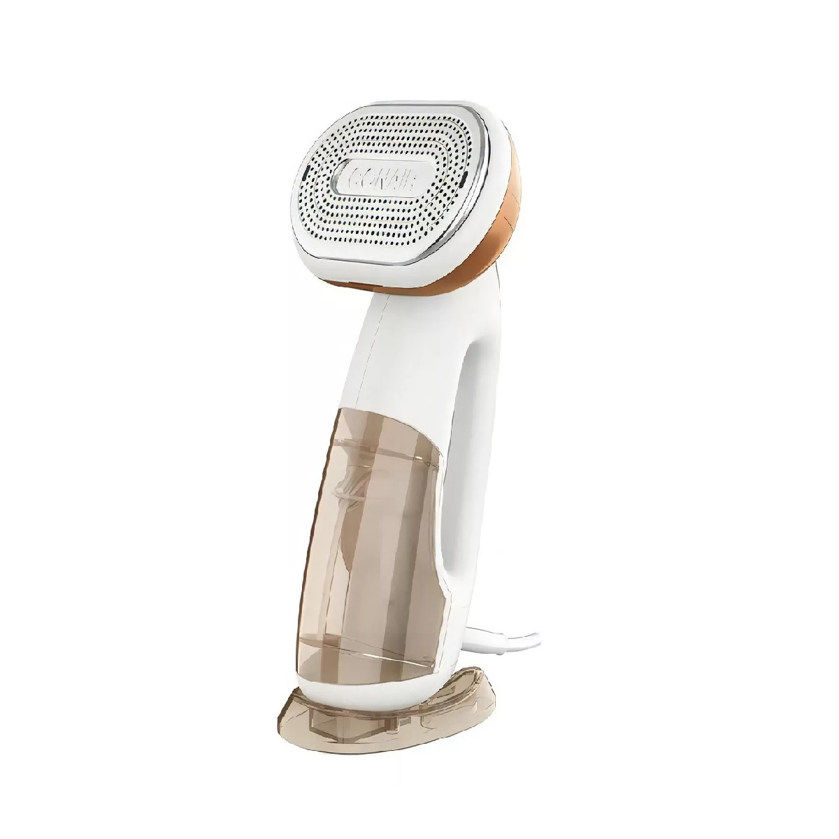 Vaporizador De Prendas Placha Vapor Turbo Planchado Ropa Dorado/Blanco